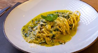 Spaghettone alla nerano