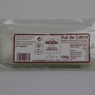 Formatge Rulo De Cabra Granja Armengol 100Gr.