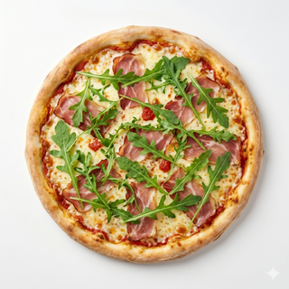 Pizza Speck fontna E Rucola