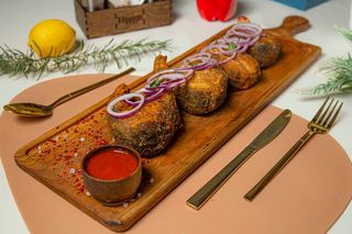 Фирменный жареный сазан 1 кг