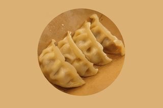 Chives and Pork Fried Dumpling - 猪肉韭菜煎饺子