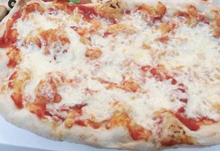 Margherita pizza rotonda