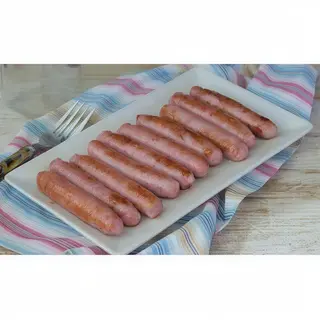 Salchichas de pollo