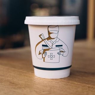 Капучино  з рослинним молоком (190мл)