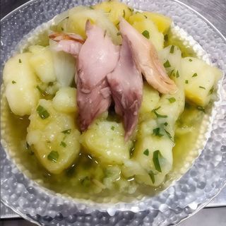 Patatas Aliñadas Con Melva Tapa