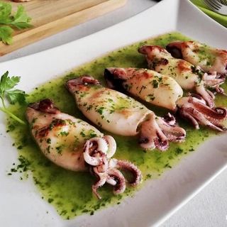 Chipirones a la plancha