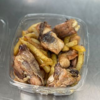 Pollo al ajillo (Ración)