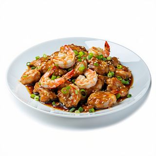 72.Pollo con gambas