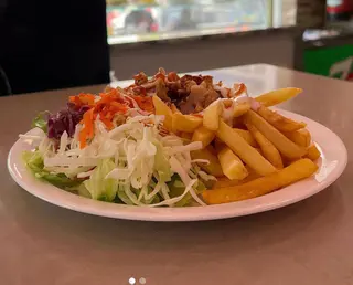Kebab Plate Falafel