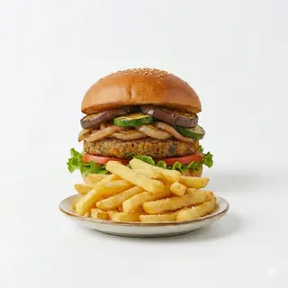 Hamburguesa Vegetal Crispy