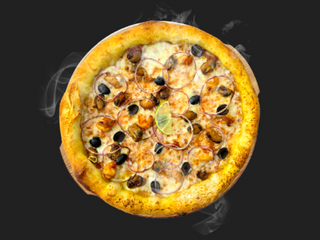 Середземноморська з мідіями та креветками