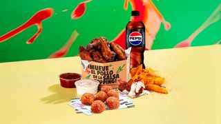 6 Alitas + 6 Mozzarella Bites + 2 Salsas + Patatas + Bebida