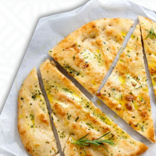 Focaccia cu parmezan