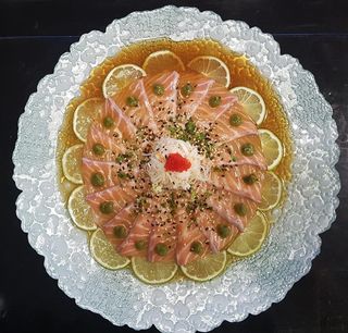 Carpaccio de Salmão