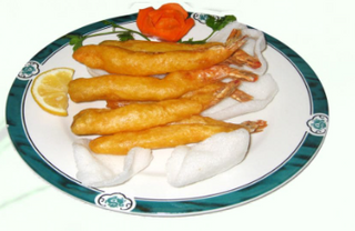 72. Langostinos Fritos Rebozados