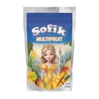 * Напій Sofik мультифрукт 0,2 мл