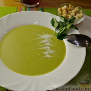 Суп-пюре брокколи