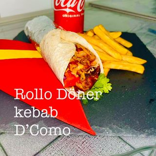 Combo Rollo Döner Kebab de Ternera y Ensalada