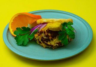 Arepas szarpana wołowina z jalapeno