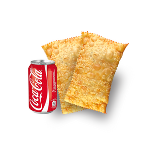 2 Pastéis e 1 Bebida (Combo/Menu)