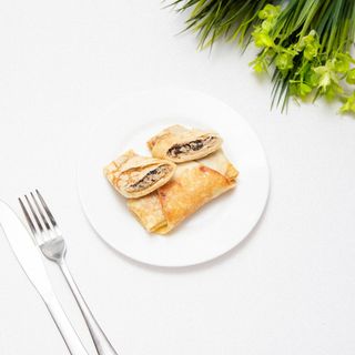 Млинець з куркою та грибами (90г)