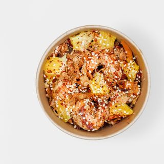 Wok з креветками (420г)