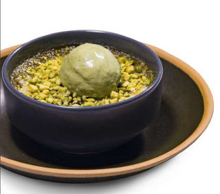 Crème Brulée De Pistacho