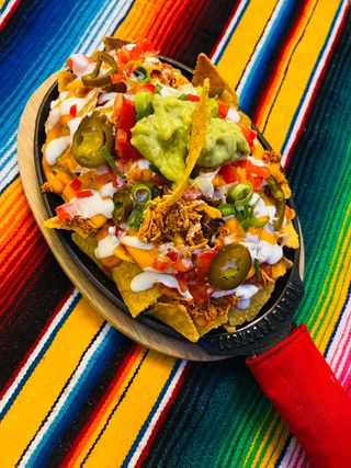 Nachos de tinga