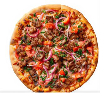 Pizza Marinera De Gambas (Mediana)