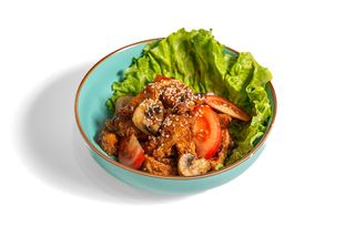 Теплый салат с баклажаном (220г)