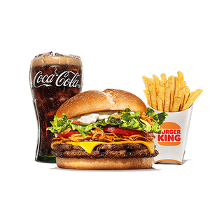 Double Steakhouse Bacon meal