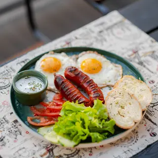 Sunny side up breakfast