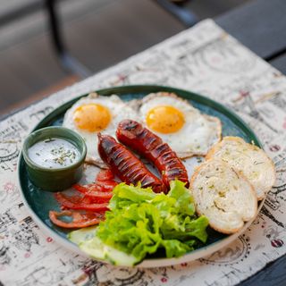 Sunny side up breakfast