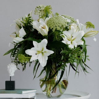 Ramo De Flor Blanca Sencillo 