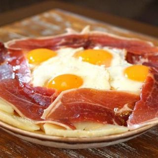HUEVOS ROTOS JAMON