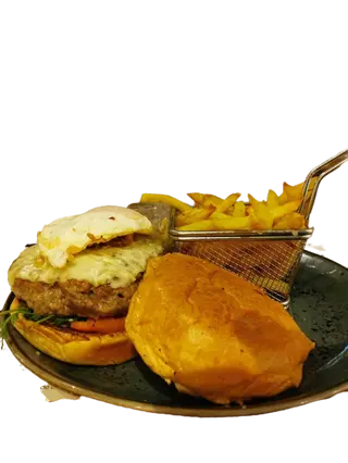 Hamburguesa De Vaca Vieja