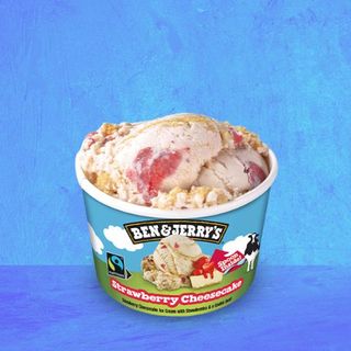 Helado Ben & Jerry's Strawberry Cheesacake (100 Ml.)