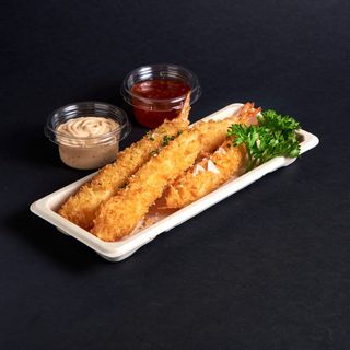 Langostinos En Tempura (4 piezas)