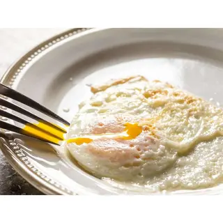 Pan Fried Medium Done Eggs