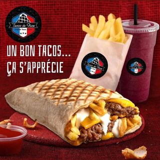 Tacos Chiken Crispy + Frites+ Boisson