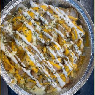 Patatas Cheese Kebab