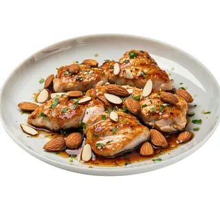 62 - Pollo con almendras
