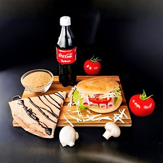 Combo – Sendvič šunka klasik