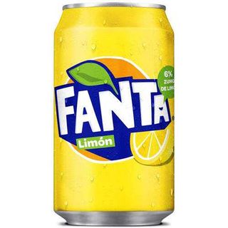 Fanta Limón lata 330ml.