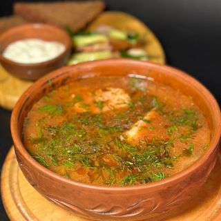 Фірмовий Борщ з салом