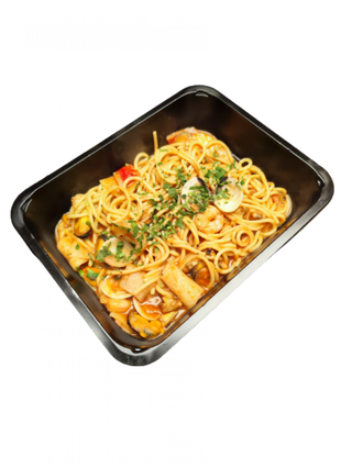 Spaghetti cu fructe de mare