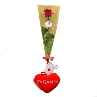 ROSA & CORAZÓN 21 cm