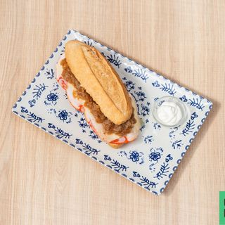 Bocadillo de albondigas