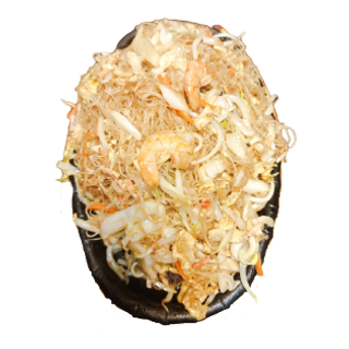 219. Спагети със скариди и зеленчуци (700г)