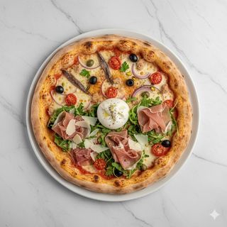 Pizza Cuatro Quesos (30 Cm.)